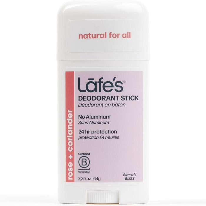 Lafes Twist Stick Deodorant - Bliss, 2.25 oz, Natural BodyCare