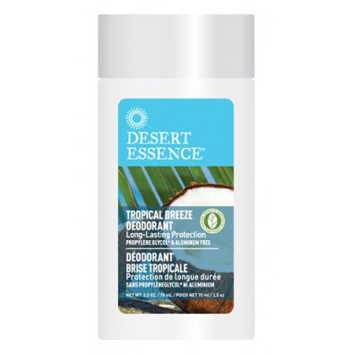 Deodorant Tropical Breeze, 2.5 oz, Desert Essence