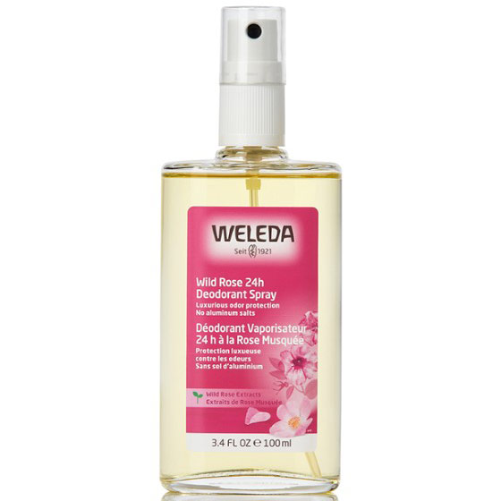 Weleda Deodorant Wild Rose, 3.4 oz