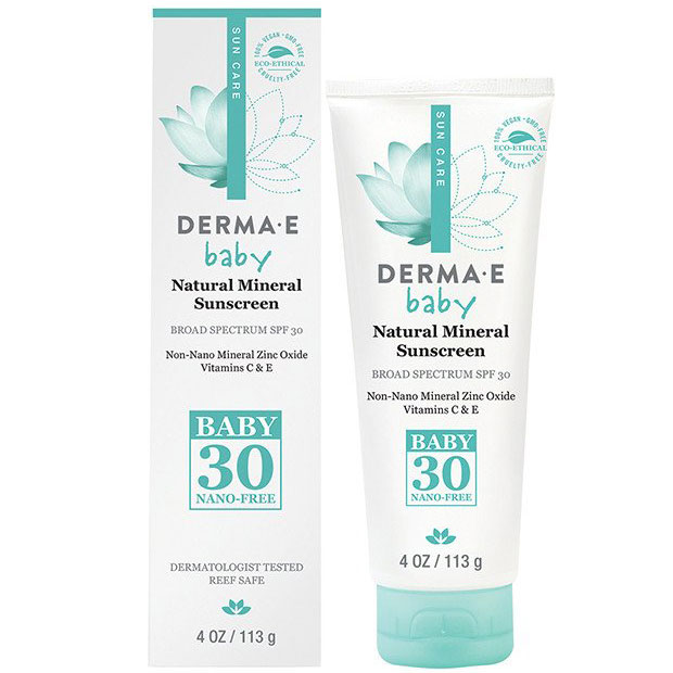 Derma E Natural Mineral Sunscreen SPF 30 for Baby, 4 oz