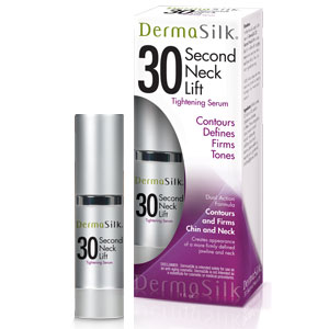 DermaSilk 30 Second Neck Lift, Tightening Serum, 1 oz