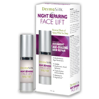 DermaSilk Night Repairing Face Lift Cream, 1 oz