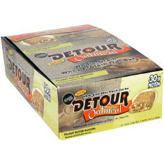 Detour Bar Detour Oatmeal Whole Grain Whey Protein Oat Bar, 4.2 oz x 12 Bars, Detour Bar