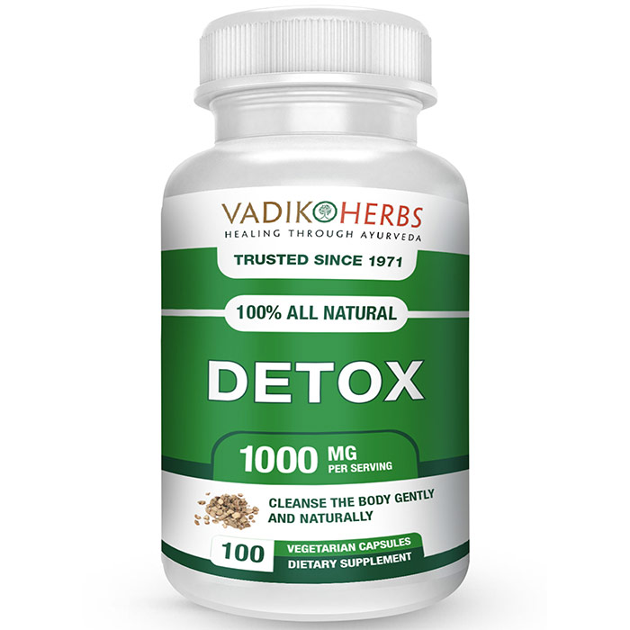 Detox, 50 Tablets, Vadik Herbs (Bazaar of India)