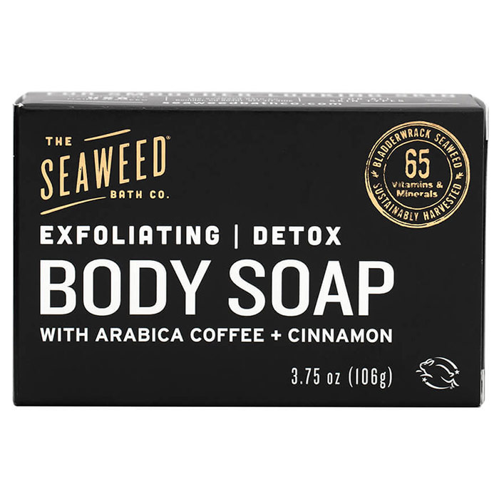 Detox Cellulite Soap Bar, 3.75 oz, The Seaweed Bath Co.