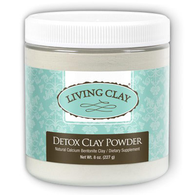 Detox Clay Powder, Dietary Supplement, 8 oz, Living Clay