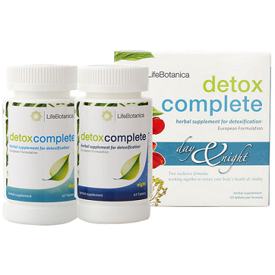Detox Complete Day & Night, 126 Tablets, LifeBotanica