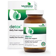 Detox, Daily Liver Support, 60 caps, Futurebiotics