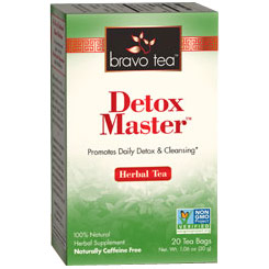 Detox Master Herbal Tea, 20 Tea Bags, Bravo Tea