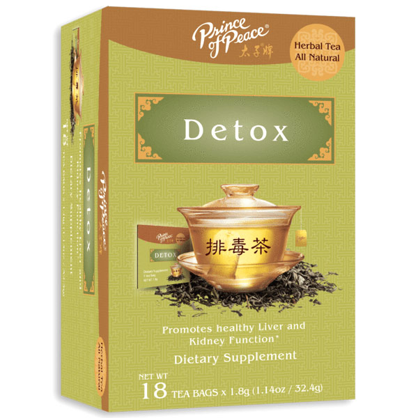 Detox Tea, 18 Bags, Prince of Peace