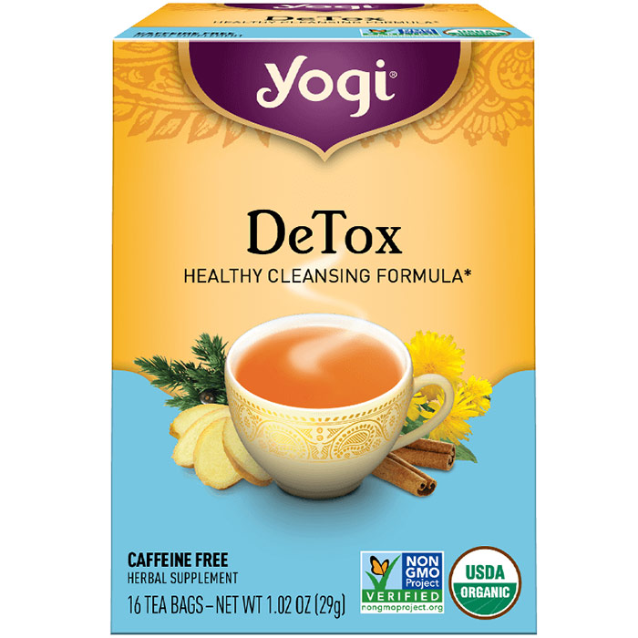 Detox Tea (Herbal Detoxifying) 16 tea bags from Yogi Tea