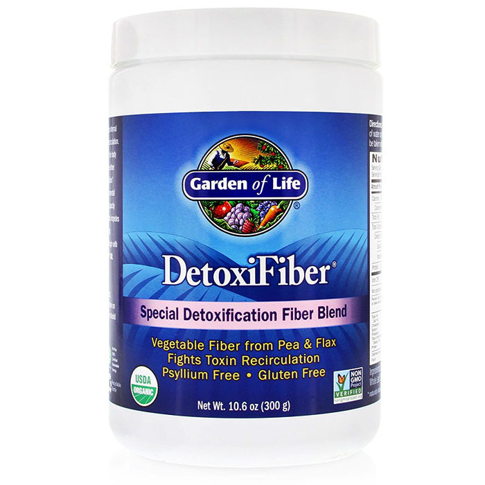 DetoxiFiber, Detoxification Fiber, 300 g, Garden of Life