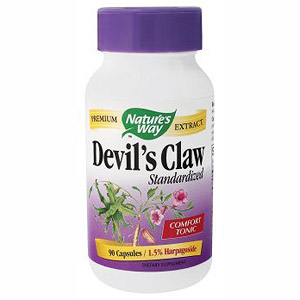 Devils Claw Extract Standardized 90 caps from Natures Way