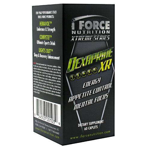 iForce Nutrition iForce Dexaprine, Thermogenic Powerhouse, 60 Caplets