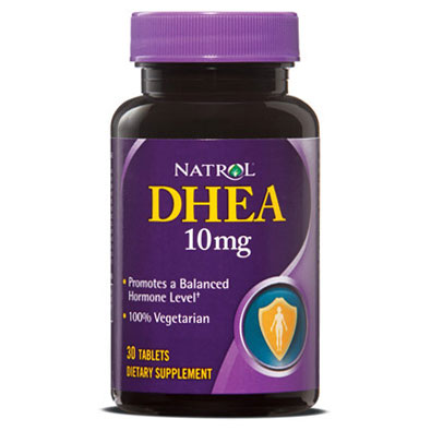 DHEA 10 mg, 30 Tablets, Natrol
