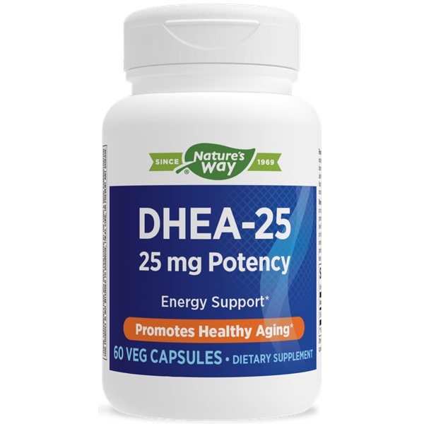 DHEA-25, 60 Vegetarian Capsules, Enzymatic Therapy