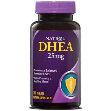 DHEA 25 mg, 180 Tablets, Natrol