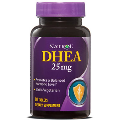 DHEA 25 mg, 90 Tablets, Natrol