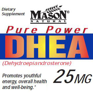 Dhea 25 mg , 60 Capsules, Mason Natural