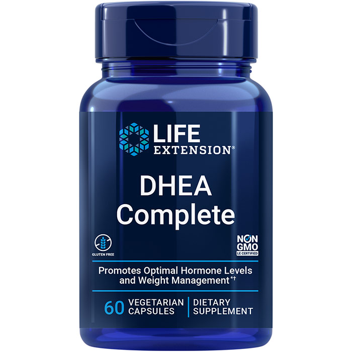 DHEA Complete, 60 Vegetarian Capsules, Life Extension