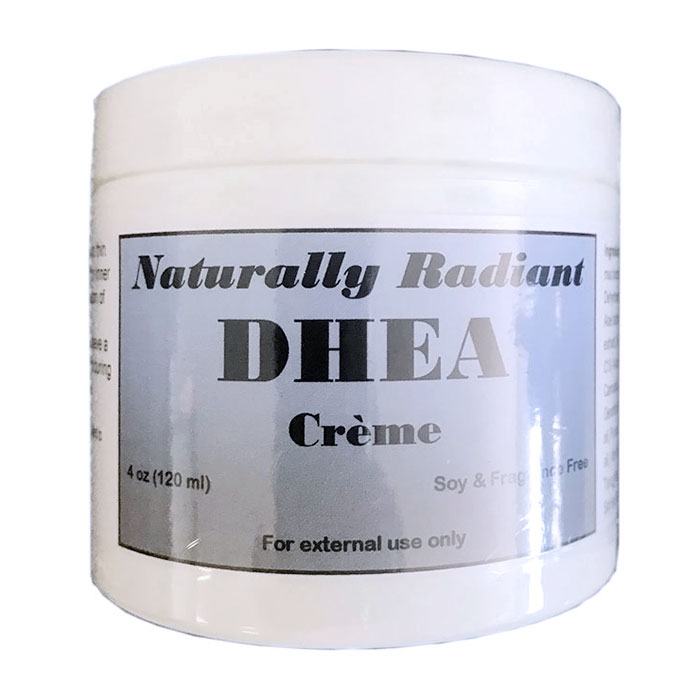 Naturally Radiant DHEA Cream, 4 oz, NutriVera Naturals