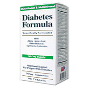 Diabetic Multiple Diabetes Formula 90 Tablets 21st Century
