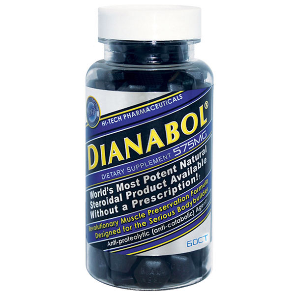 Dianabol, Natural Testosterone Support, 60 Tablets, Hi-Tech
