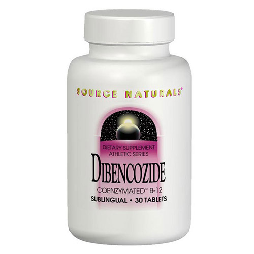 Dibencozide Vitamin B12 (Vitamin B-12) Coenzymated Sublingual 30 tabs from Source Naturals