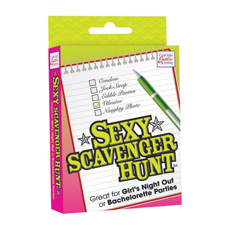 Sexy Scavenger Hunt Card Game, California Exotic Novelties