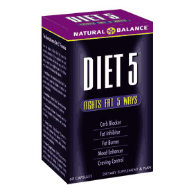 Natural Balance Diet 5, 60 Capsules, Natural Balance