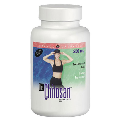 Diet Chitosan 250mg 120 caps from Source Naturals