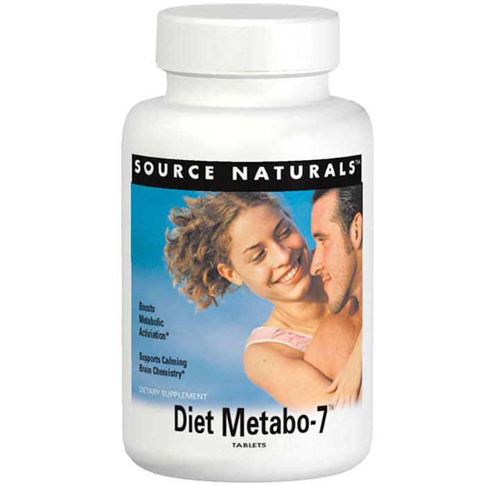 Diet Metabo-7, 90 Tablets, Source Naturals