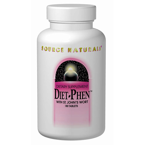 Diet-Phen with St. Johns Wort 45 tabs from Source Naturals