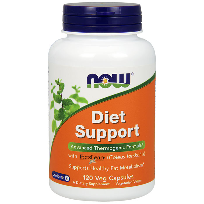 Diet Support, Advanced Thermogenic Formula, 120 Vegetarian Capsules, NOW Foods
