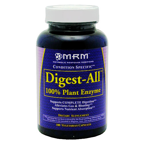 MRM Digest-All, 100 Vegetarian Capsules, MRM