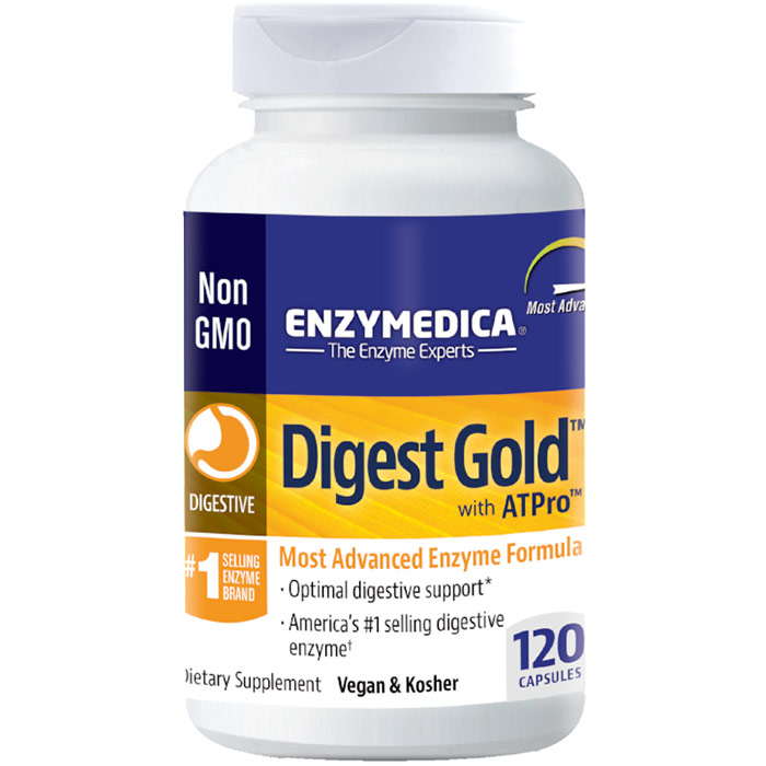 Digest Gold, 120 Capsules, Enzymedica