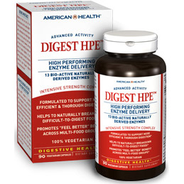 American Health Digest HPE (High-Performing Enzyme Complex), 90 Vegetarian Capsules, American Health