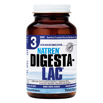 Digesta-Lac, Dairy Powder, 2.5 oz, Natren