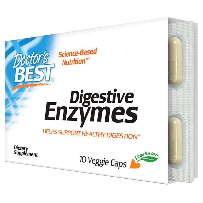 Digestive Enzymes, 10 Veggie Caps, Doctors Best