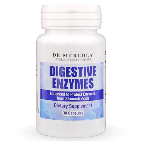 Digestive Enzymes, 30 Capsules, Dr. Mercola