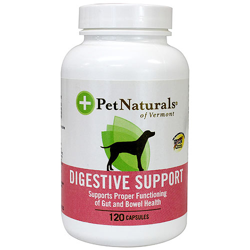 Digestive Support for Dogs, 120 caps, Pet Naturals of Vermont