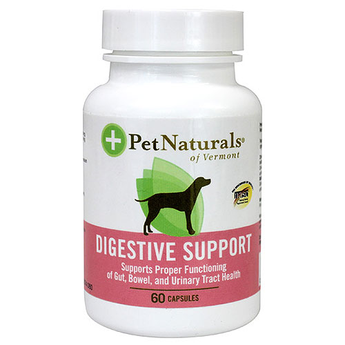 Pet Naturals of Vermont Digestive Support for Dogs, 60 caps, Pet Naturals of Vermont