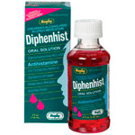 Diphenhist Oral Solution, For Children, Alcohol Free, 4 oz, Watson Rugby