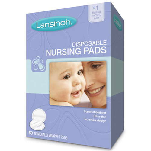 Disposable Nursing Pads, 60 Pads, Lansinoh Laboratories, Inc.