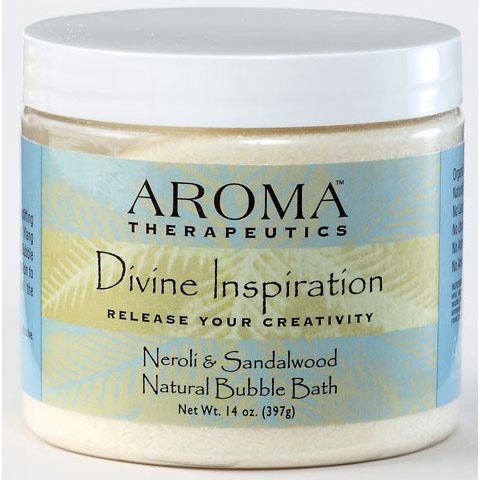 Divine Inspiration Natural Bubble Bath, 14 oz, Abra Therapeutics