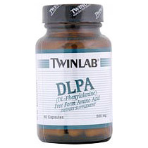 Twinlab DLPA (DL-Phenylalanine) 500mg 60 caps from Twinlab