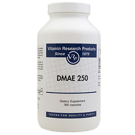 Vitamin Research Products DMAE 250, 250 mg, 360 Capsules, Vitamin Research Products