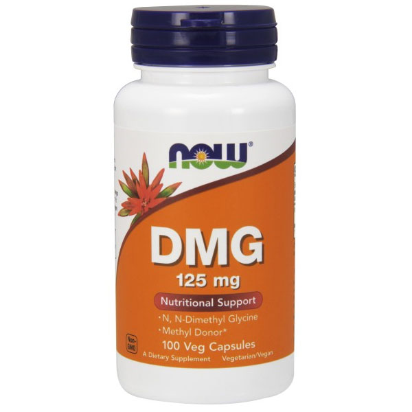 NOW Foods DMG Dimethylglycine 125mg 100 Caps, NOW Foods