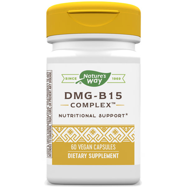 DMG-B15-Plus, 60 Veg Capsules, Enzymatic Therapy