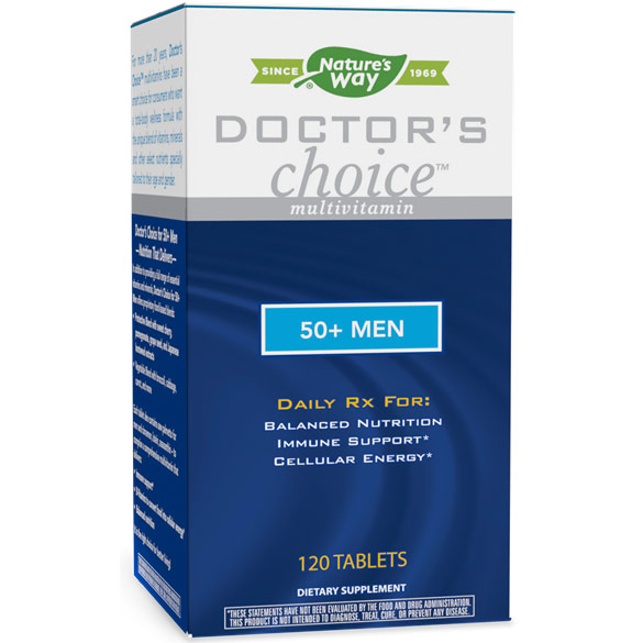 Enzymatic Therapy Doctor's Choice 50+ Men, 120 Tablets, Enzymatic Therapy